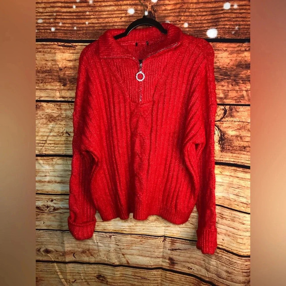 Red Venus Sweater - Picture 2 of 16